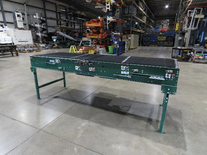 Dematic 39"x 10' Gapper Conveyor 34" Belt 2-Speed Package Gapping 90/165fpm