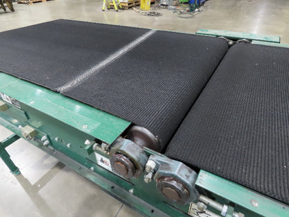 Dematic 39"x 10' Gapper Conveyor 34" Belt 2-Speed Package Gapping 90/165fpm