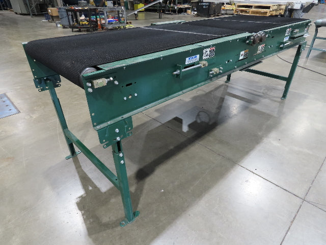 Dematic 39"x 10' Gapper Conveyor 34" Belt 2-Speed Package Gapping 90/165fpm