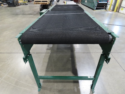 Dematic 39"x 10' Gapper Conveyor 34" Belt 2-Speed Package Gapping 90/165fpm