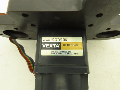 Vexta BL215GD-AF Brushless DC Motor 15W 150 RPM 2GD20K Gear Head 20:1 Ratio