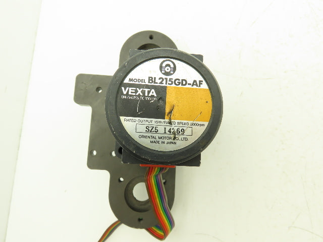 Vexta BL215GD-AF Brushless DC Motor 15W 150 RPM 2GD20K Gear Head 20:1 Ratio