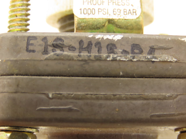 Barksdale E1S-H15-P4 Adjustable Pressure Switch 0.5-15PSI 10A 125/250V 1/8" NPT