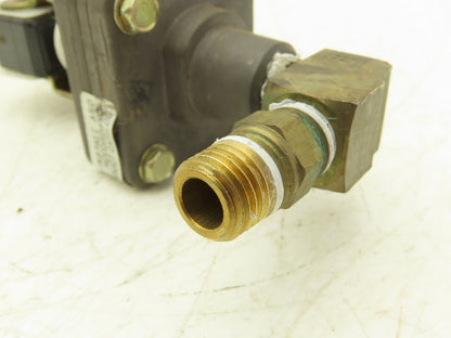 Barksdale E1S-H15-P4 Adjustable Pressure Switch 0.5-15PSI 10A 125/250V 1/8" NPT