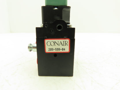 Conair 209-599-04 Asco Pneumatic Air Valve Solenoid 24VDC 1/8" NPT 263-1010-01