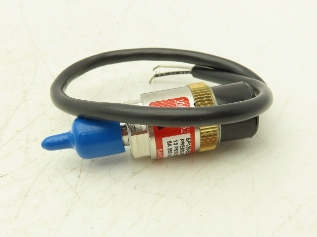 Wasco SP129-55W2B/7456 Electronic Pressure Switch 125PSI 250VAC 5A 1/8"NPT