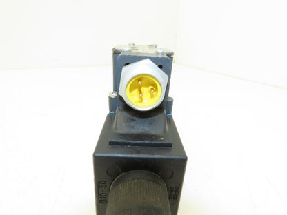 Rexroth 4WE6RB61/EW110N9DK23L Hydraulic Directional Valve Single Solenoid 110V