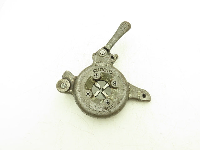 Ridgid 500B Bolt Die Head 1/4-1" with 3/8"-16 UNC Dies E-671 Handle