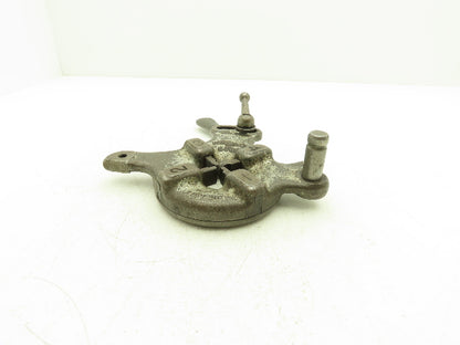 Ridgid 500B Bolt Die Head 1/4-1" with 3/8"-16 UNC Dies E-671 Handle