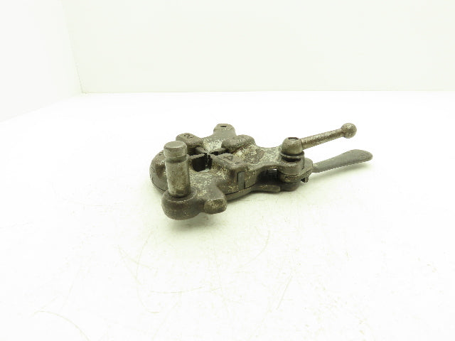 Ridgid 500B Bolt Die Head 1/4-1" with 3/8"-16 UNC Dies E-671 Handle