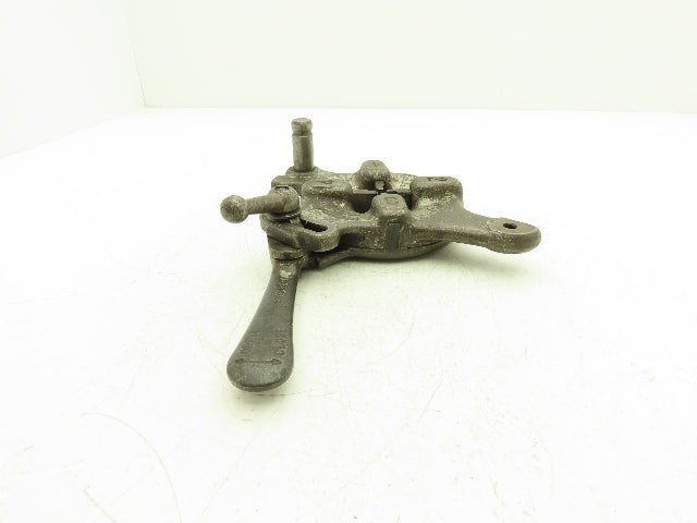 Ridgid 500B Bolt Die Head 1/4-1" with 3/8"-16 UNC Dies E-671 Handle