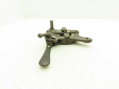 Ridgid 500B Bolt Die Head 1/4-1" with 3/8"-16 UNC Dies E-671 Handle