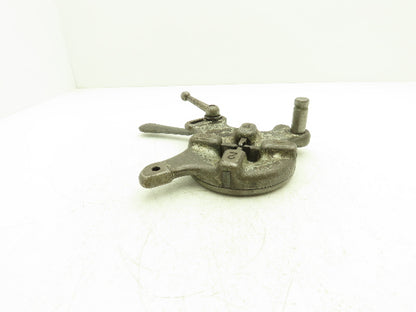 Ridgid 500B Bolt Die Head 1/4-1" with 3/8"-16 UNC Dies E-671 Handle