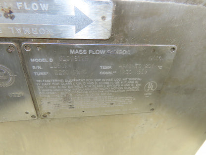Micro Motion S100S128 Mass Flow Sensor 1" Flanged Coriolis Meter 2250 PSI