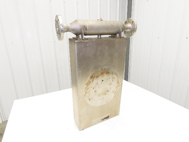 Micro Motion S100S128 Mass Flow Sensor 1" Flanged Coriolis Meter 2250 PSI