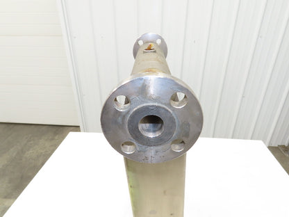 Micro Motion S100S128 Mass Flow Sensor 1" Flanged Coriolis Meter 2250 PSI