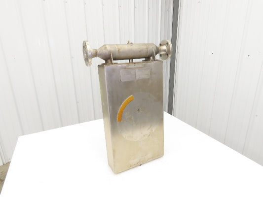 Micro Motion S100S128 Mass Flow Sensor 1" Flanged Coriolis Meter 2250 PSI