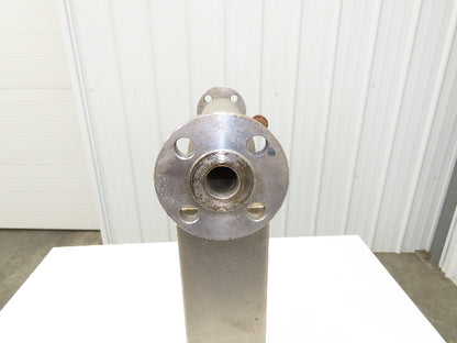 Micro Motion S100S128 Mass Flow Sensor 1" Flanged Coriolis Meter 2250 PSI