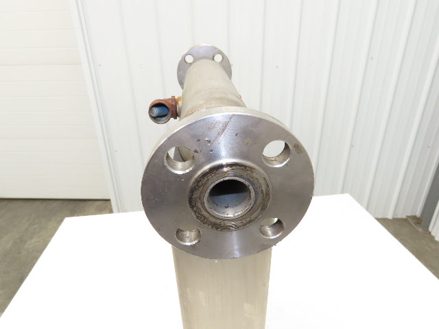Micro Motion S100S128 Mass Flow Sensor 1" Flanged Coriolis Meter 2250 PSI