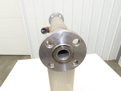 Micro Motion S100S128 Mass Flow Sensor 1" Flanged Coriolis Meter 2250 PSI