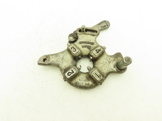 Ridgid 500B Bolt Die Head 1/4-1" with 7/8"-9 UNC Dies  Lock Handle Missing