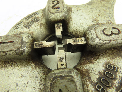 Ridgid 500B Bolt Die Head 1/4-1" with 1/2-13 NC Dies Lock Handle Missing