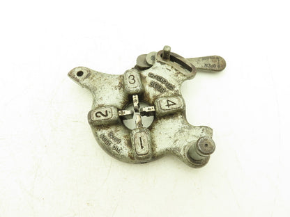 Ridgid 500B Bolt Die Head 1/4-1" with 1/2-13 NC Dies Lock Handle Missing