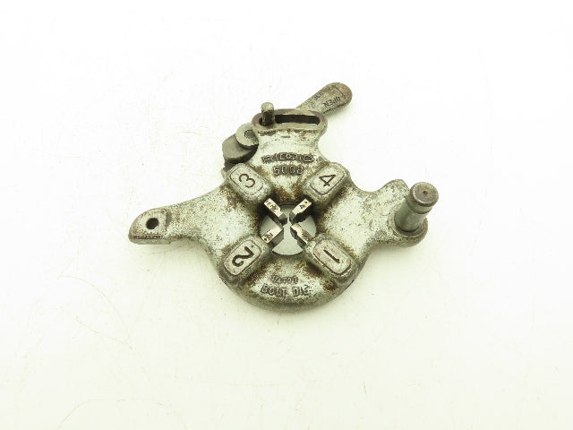 Ridgid 500B Bolt Die Head 1/4-1" with 1/2-13 NC Dies Lock Handle Missing