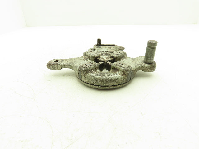 Ridgid 500B Bolt Die Head 1/4-1" with 1/2-13 NC Dies Lock Handle Missing