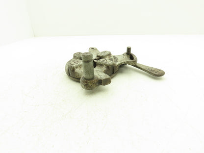 Ridgid 500B Bolt Die Head 1/4-1" with 1/2-13 NC Dies Lock Handle Missing