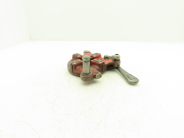 Ridgid No500 Pipe Thread Die Head with 1/2" Dies  E-671 Handle