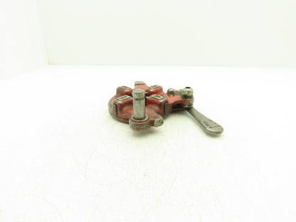 Ridgid No500 Pipe Thread Die Head with 1/2" Dies  E-671 Handle