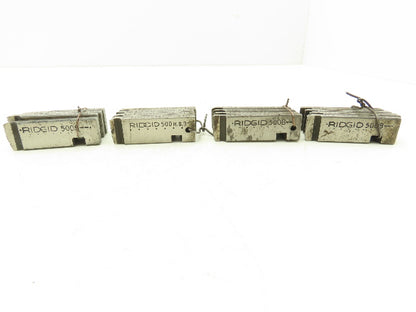 Ridgid 500B Bolt Dies 5/16"-24  3/8"-24  5/8"-18  3/4"-16  Mixed Lot Of 4