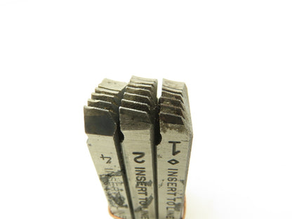 Ridgid 500B Bolt Dies 4- 3/4"-10 Set Of 3 3/4"-10 Set Of 3 1"-8 Mixed Lot Of 3