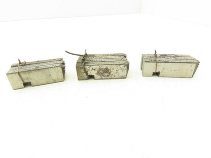 Ridgid 500B Bolt Dies 4- 3/4"-10 Set Of 3 3/4"-10 Set Of 3 1"-8 Mixed Lot Of 3