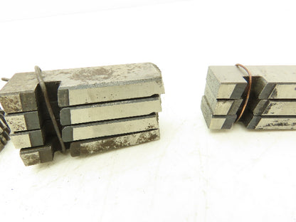 Ridgid 500B Bolt Dies 4- 3/4"-10 Set Of 3 3/4"-10 Set Of 3 1"-8 Mixed Lot Of 3