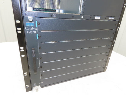 WS-C4500 PLC Slot Rack Card Holder Chassis & Fans Only Catalyst 4507R 4500