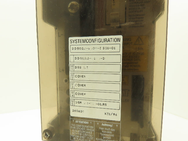 Indramat DDS02.1-W100-D Digital AC Servo Controller