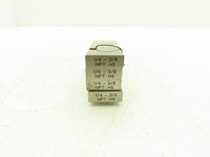 Ridgid 47940 Pipe Thread Dies 1/4"-3/8" NPT 1 Set Of 4