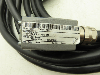Fanuc A660-2005-T166 Robot Control Cable 7.5m Wire S-430iw Han-DD 42F Plug