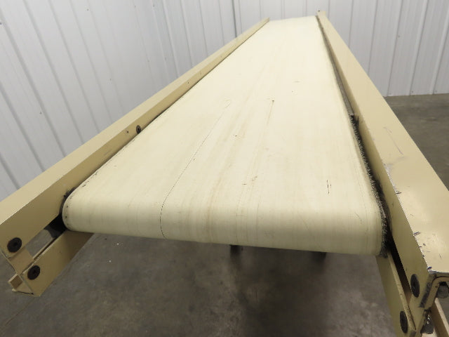 22"x 10' 4" Slider Bed Conveyor on Casters 18" Bed 115V 1PH Variable Speed 54FPM