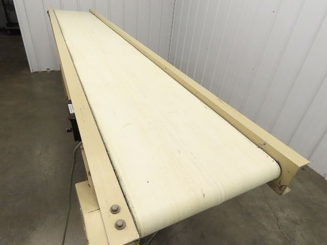 22"x 10' 4" Slider Bed Conveyor on Casters 18" Bed 115V 1PH Variable Speed 54FPM