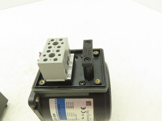 Oriental Motor VHI425AT-GV Induction Motor 25W 1450 RPM 115VAC 1PH Pinion Shaft