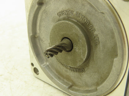 Oriental Motor VHI425AT-GV Induction Motor 25W 1450 RPM 115VAC 1PH Pinion Shaft