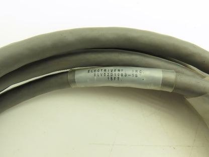 Electrivert MS3476L14-19S Souriau Multi Conductor Cable Mil Spec Connector 15'