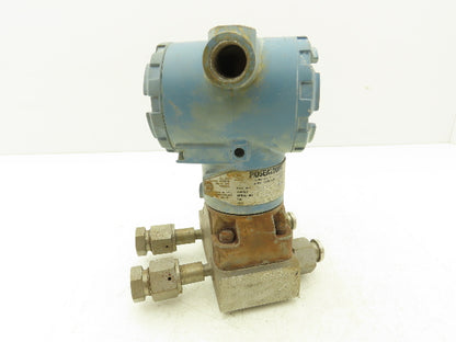 Rosemount 3051 Pressure Transmitter Max WP 3626PSI 10.5-55VDC Output 4-20mA