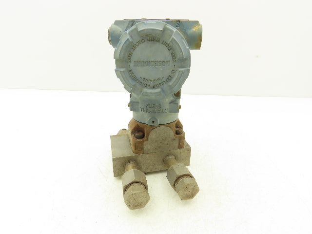 Rosemount 3051 Pressure Transmitter Max WP 3626PSI 10.5-55VDC Output 4-20mA