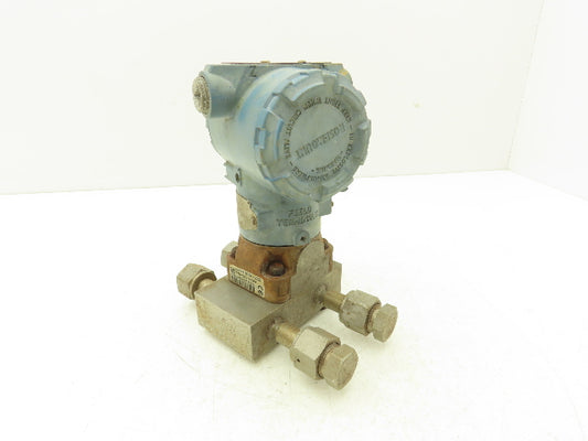 Rosemount 3051 Pressure Transmitter Max WP 3626PSI 10.5-55VDC Output 4-20mA