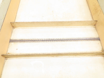 EMI Plastics 23"W x 6'L Incline Cleated Belt Parts Conveyor 17"Bed 115V 1-23FPM