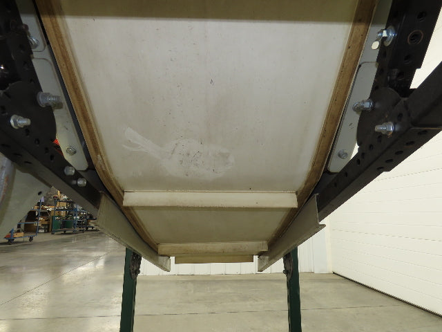 EMI Plastics 23"W x 6'L Incline Cleated Belt Parts Conveyor 17"Bed 115V 1-23FPM